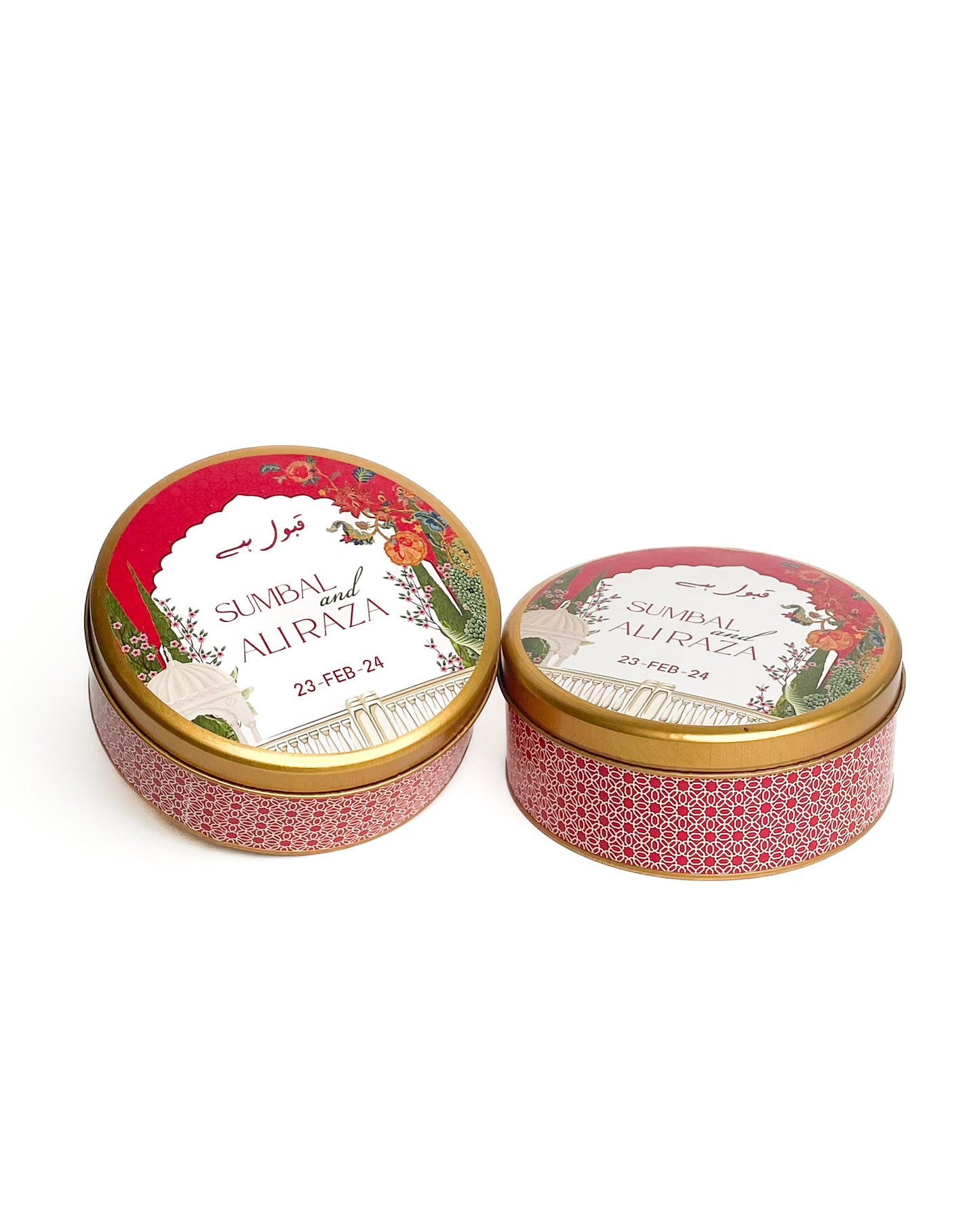 5.5 inch Round Tin Box DT011