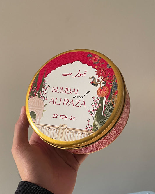 5.5 inch Round Tin Box DT011