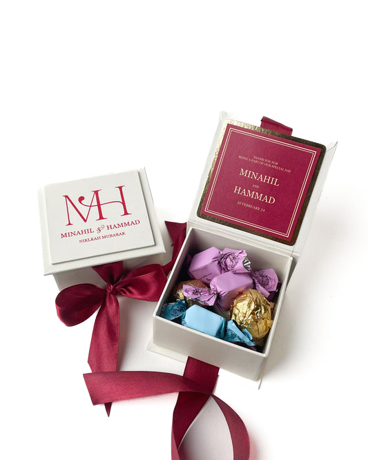 3.25 Ribbon Bid Box D001