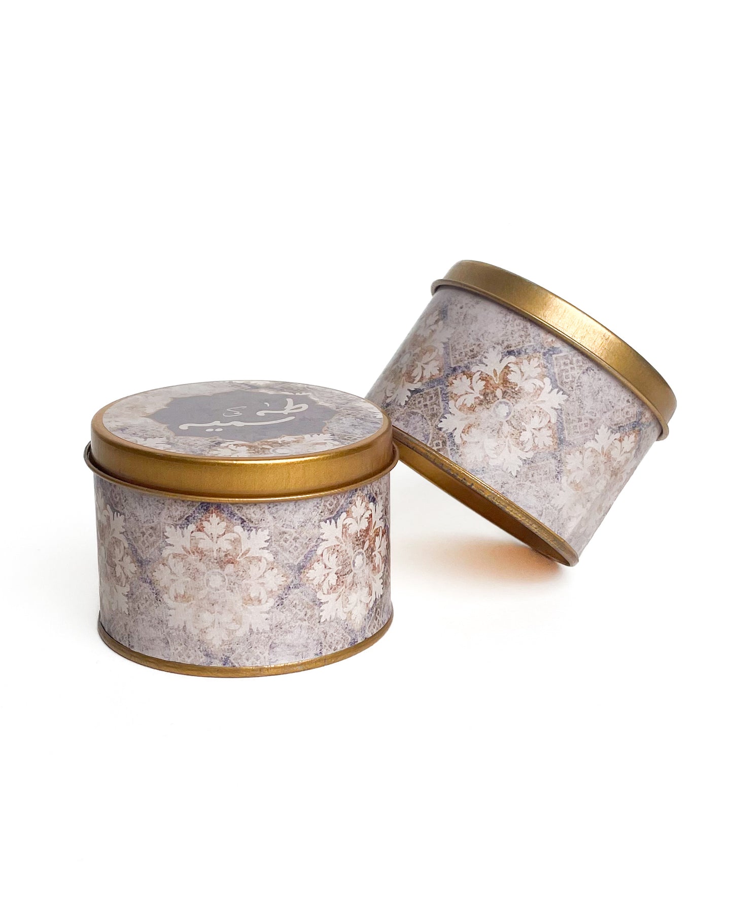 3 Inch Round Tin Bid Box D005