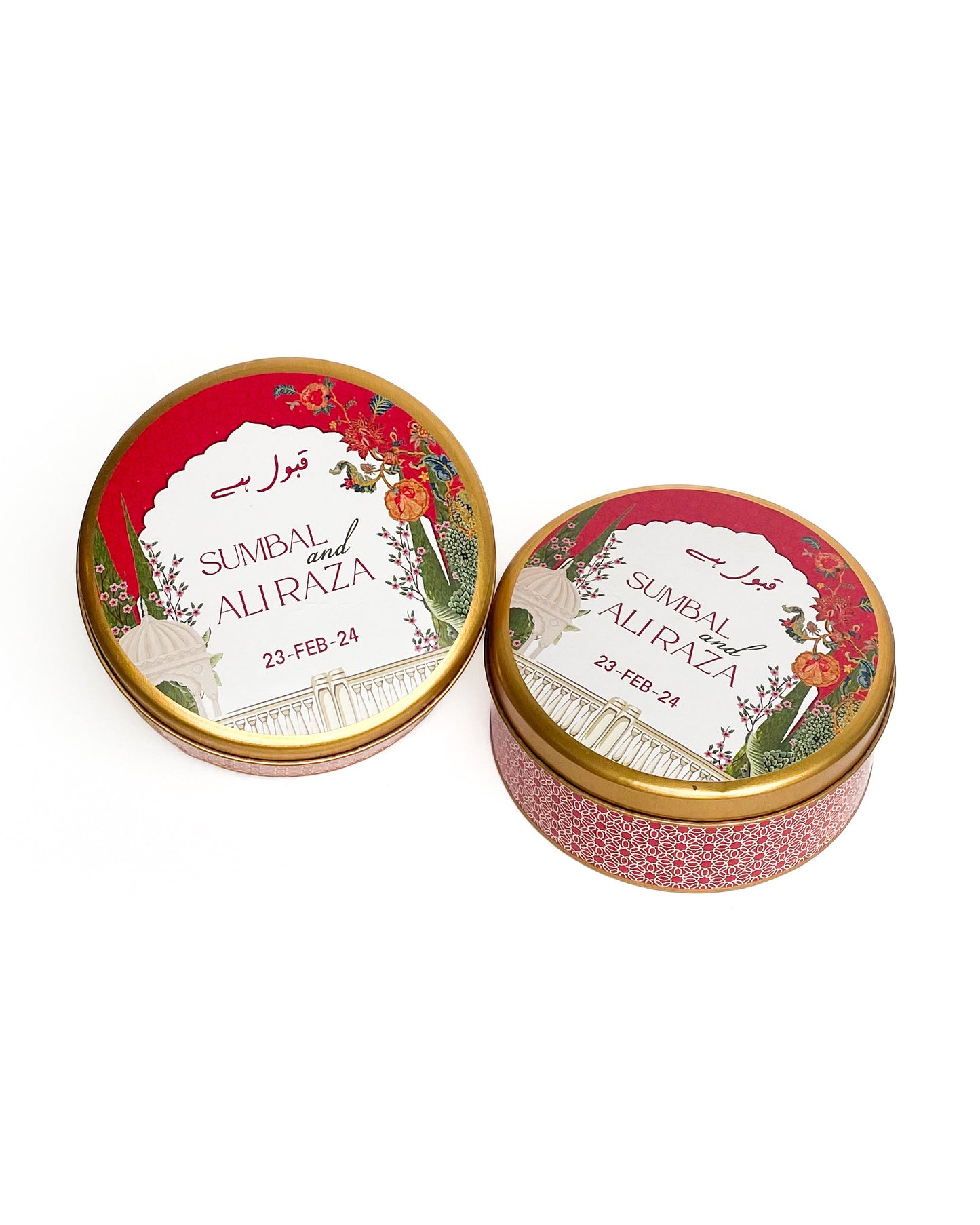 5.5 inch Round Tin Box DT011